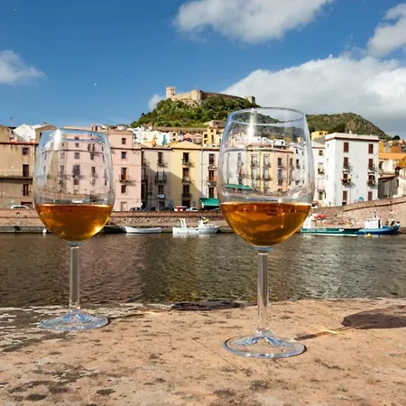 Casa Portella Wi-fi Vista Del Borgo Feriehus Bosa
